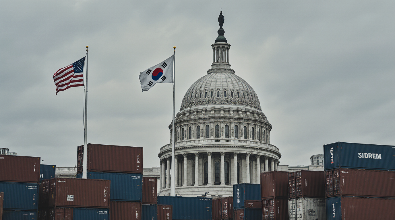 🇺🇸 미국, 한국 포함 14개국에 25% 관세 위협 — 글로벌 무역 전운 고조 동영상 썸네일